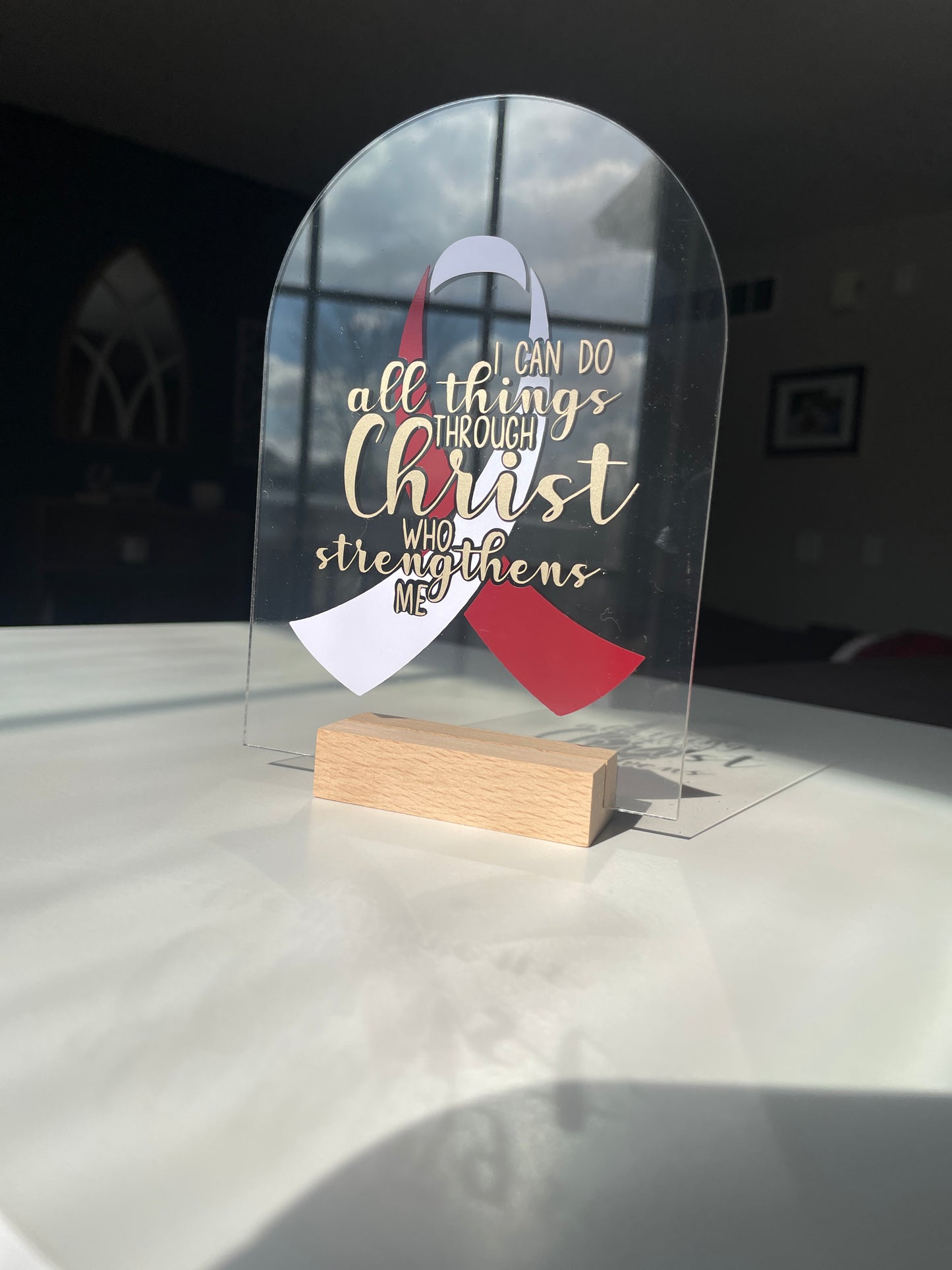 Cancer Warrior Nightstand Note