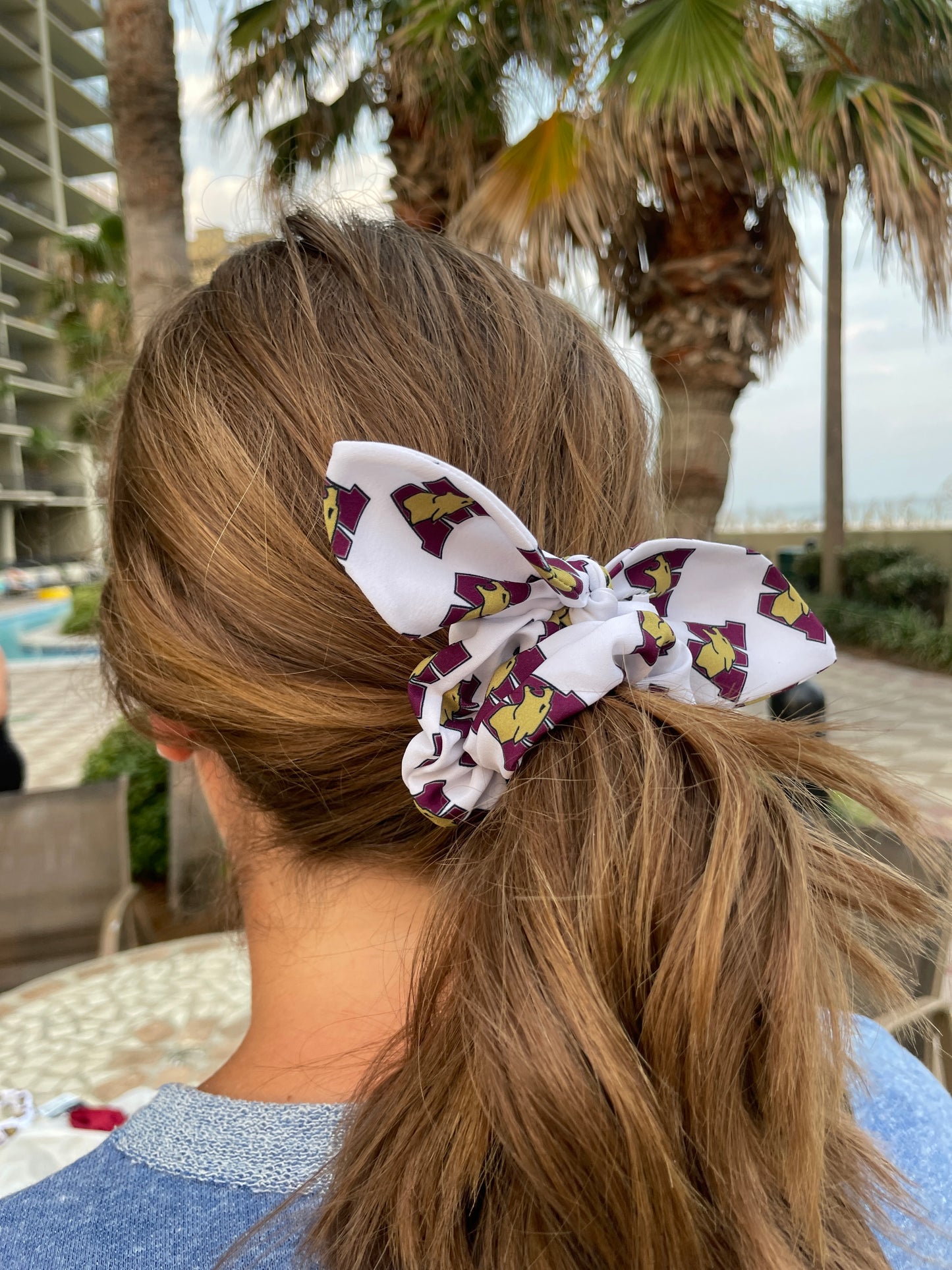 Western Bow Scrunchie