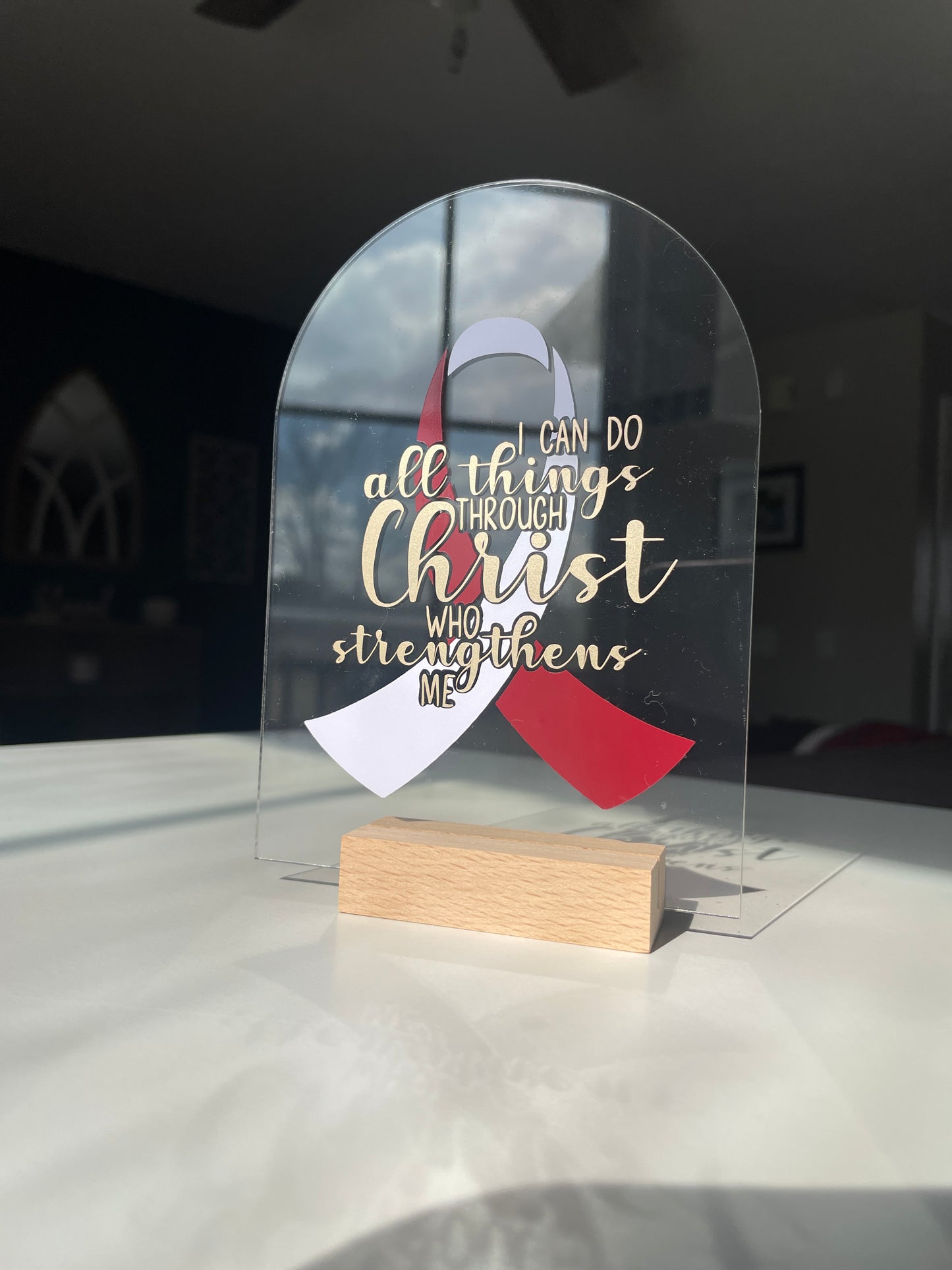 Cancer Warrior Nightstand Note