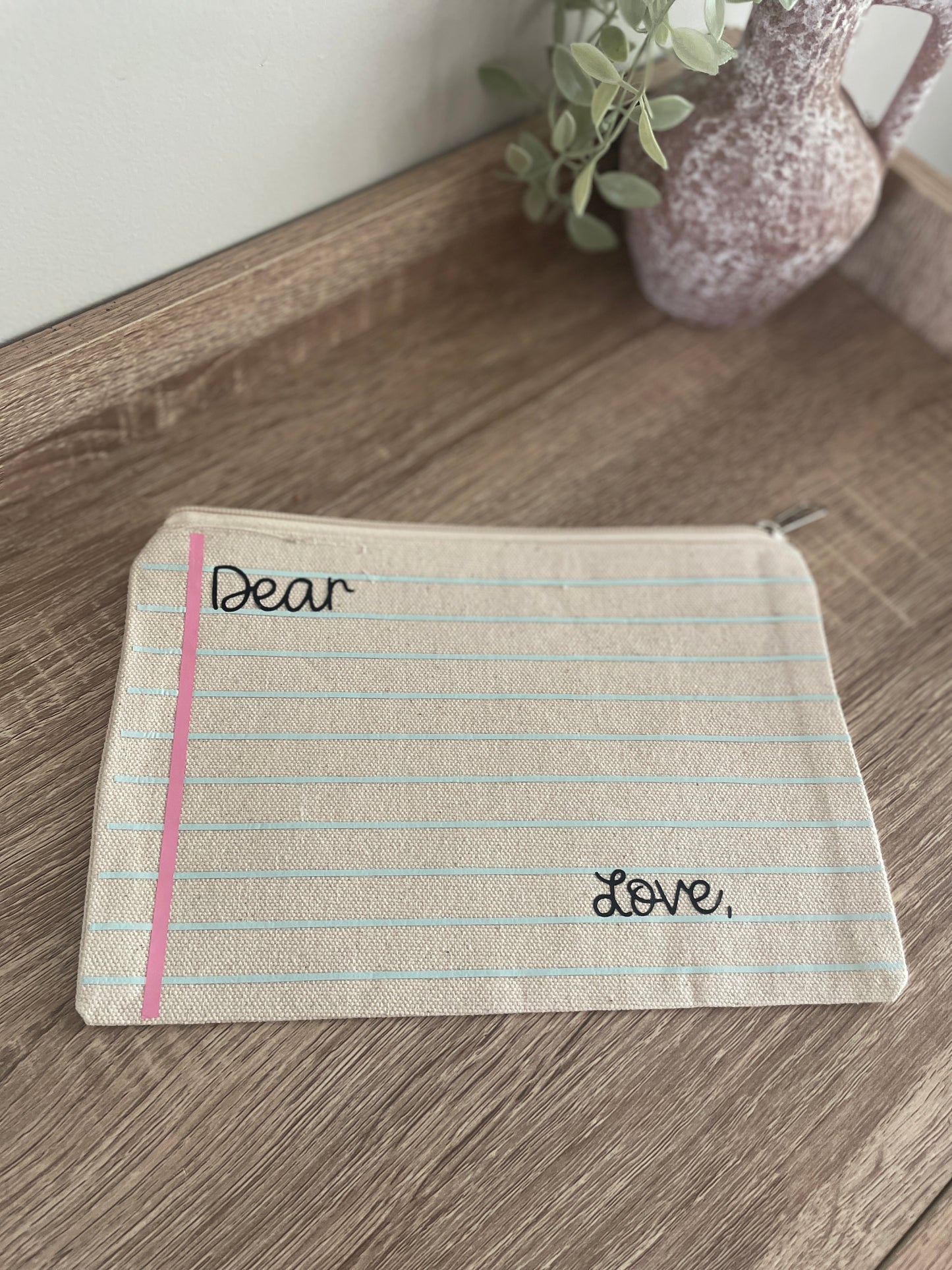 Teacher Appreciation Canvas Pouch